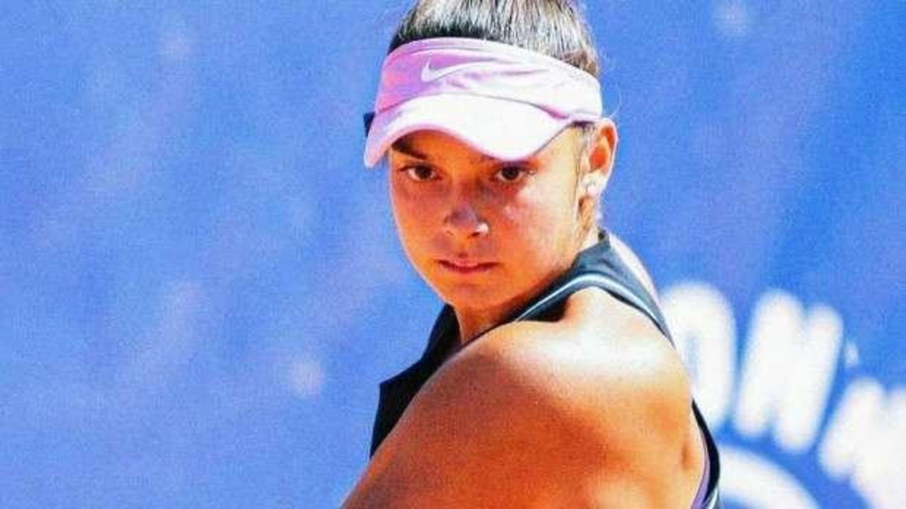 Milli tenisçi Melisa Ercan'dan büyük başarı! 1 numarayı yendi