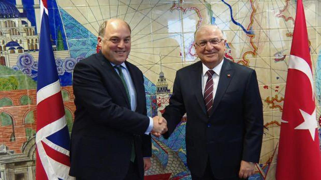 Bakan Güler, İngiliz mevkidaşı Wallace ile görüştü