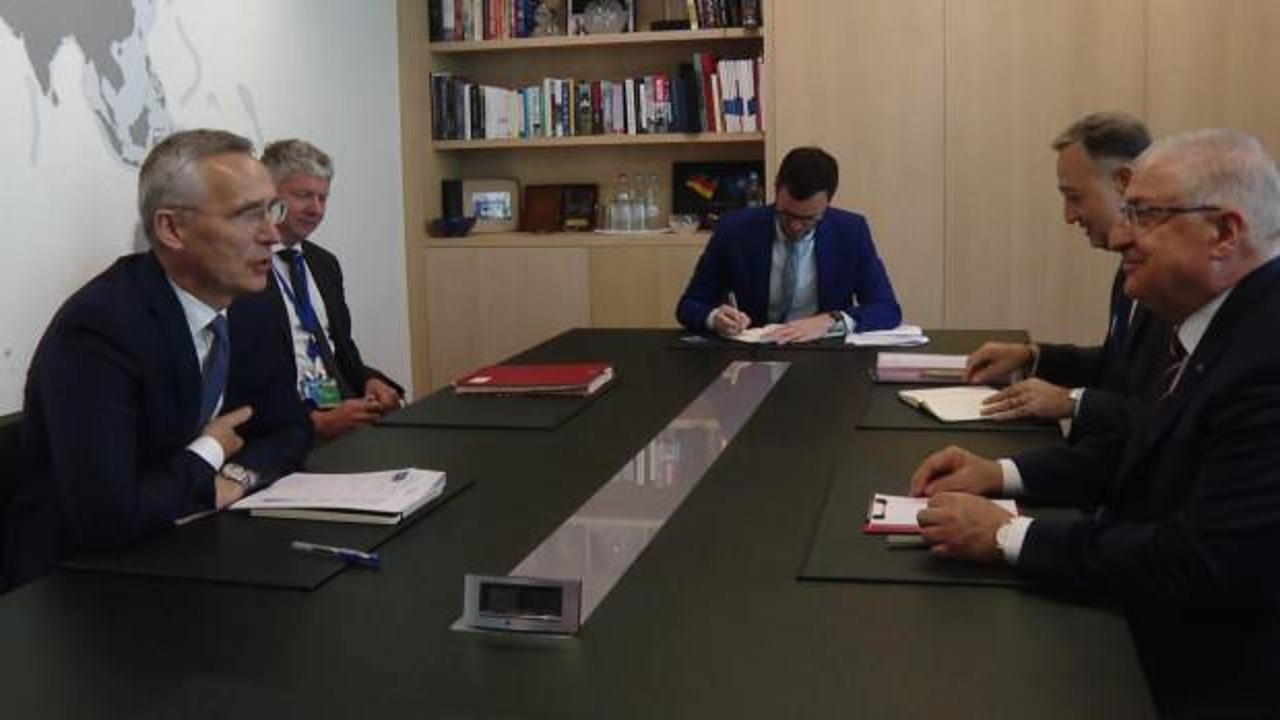 Bakan Güler, NATO Genel Sekreteri Stoltenberg ile görüştü