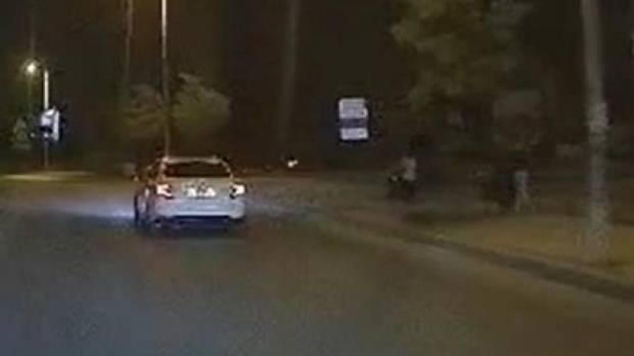 Otomobilden bebek arabasının altına torpil atan 2 ş&uuml;pheli yakalandı