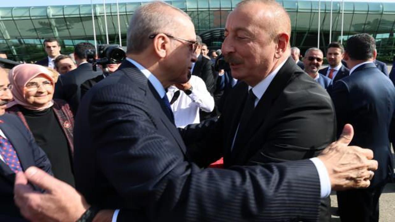 Cumhurbaşkanı Erdoğan, Azerbaycan'dan ayrıldı