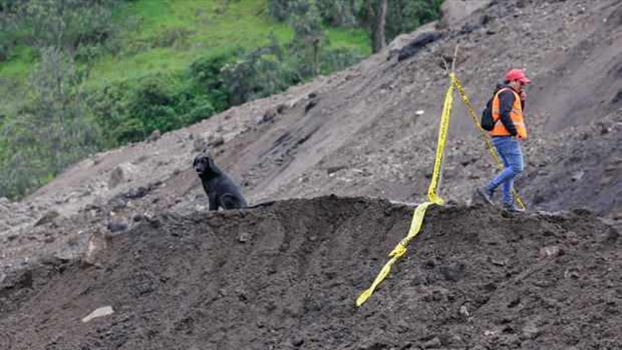 Ekvador'da toprak kayması sonucu ölü sayısı artıyor