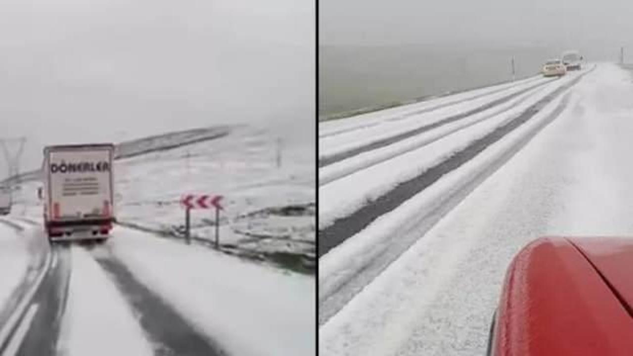 Haziran ayında şaşkına çeviren manzara