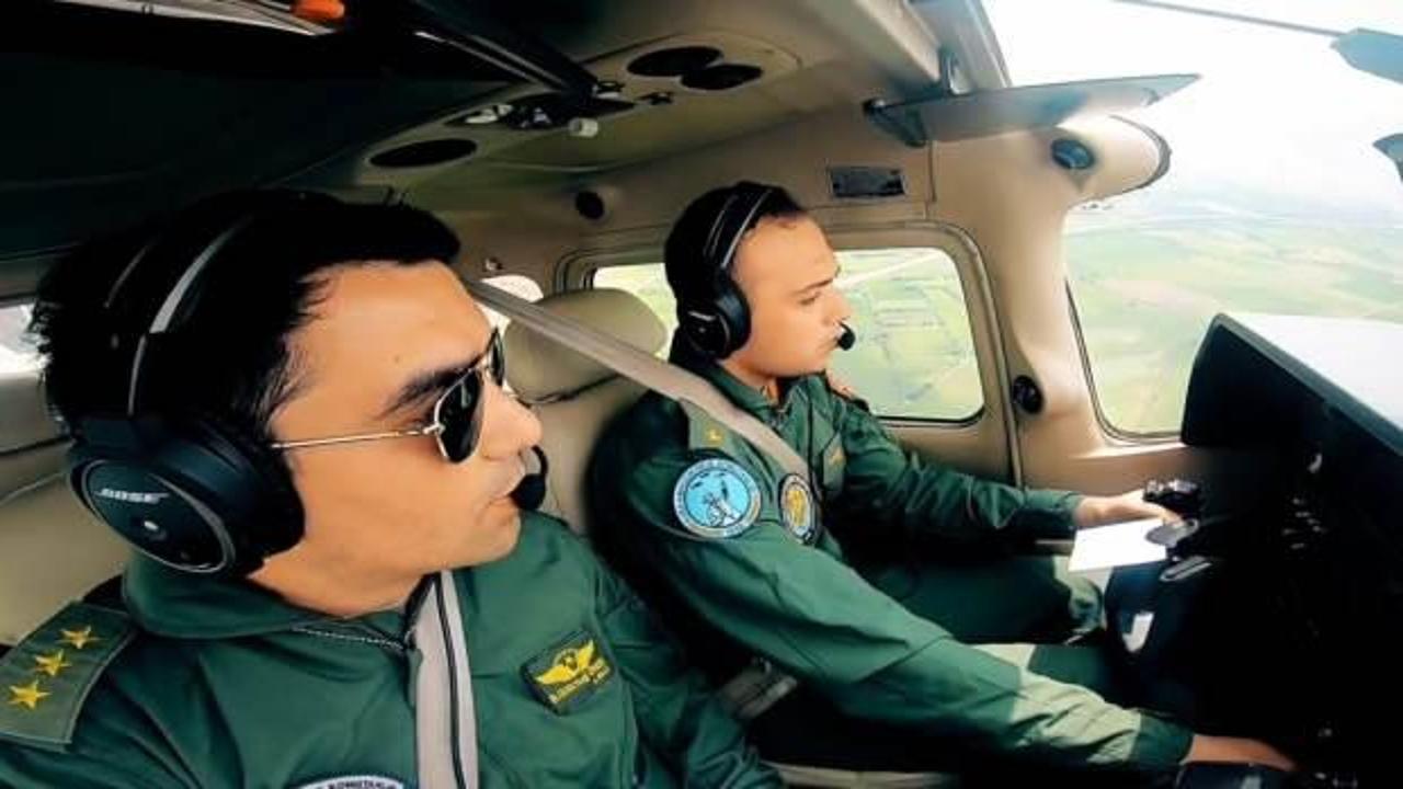 Milli Savunma Bakanlığı pilot eğitim g&ouml;r&uuml;nt&uuml;lerini paylaştı