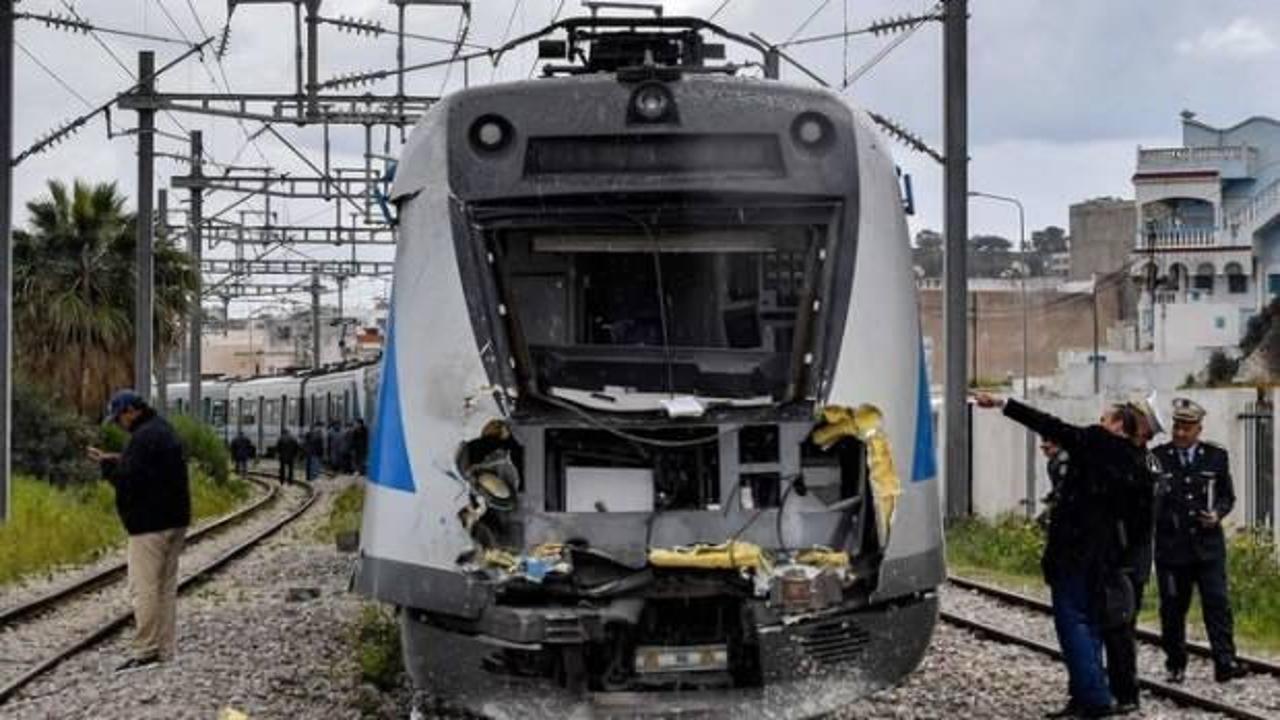 Tunus’ta tren kazası: 2 kişi hayatını kaybetti