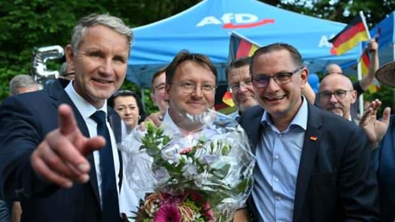 Almanya'da bir ilk: Aşırı sağcı AfD ilk kez seçim kazandı!