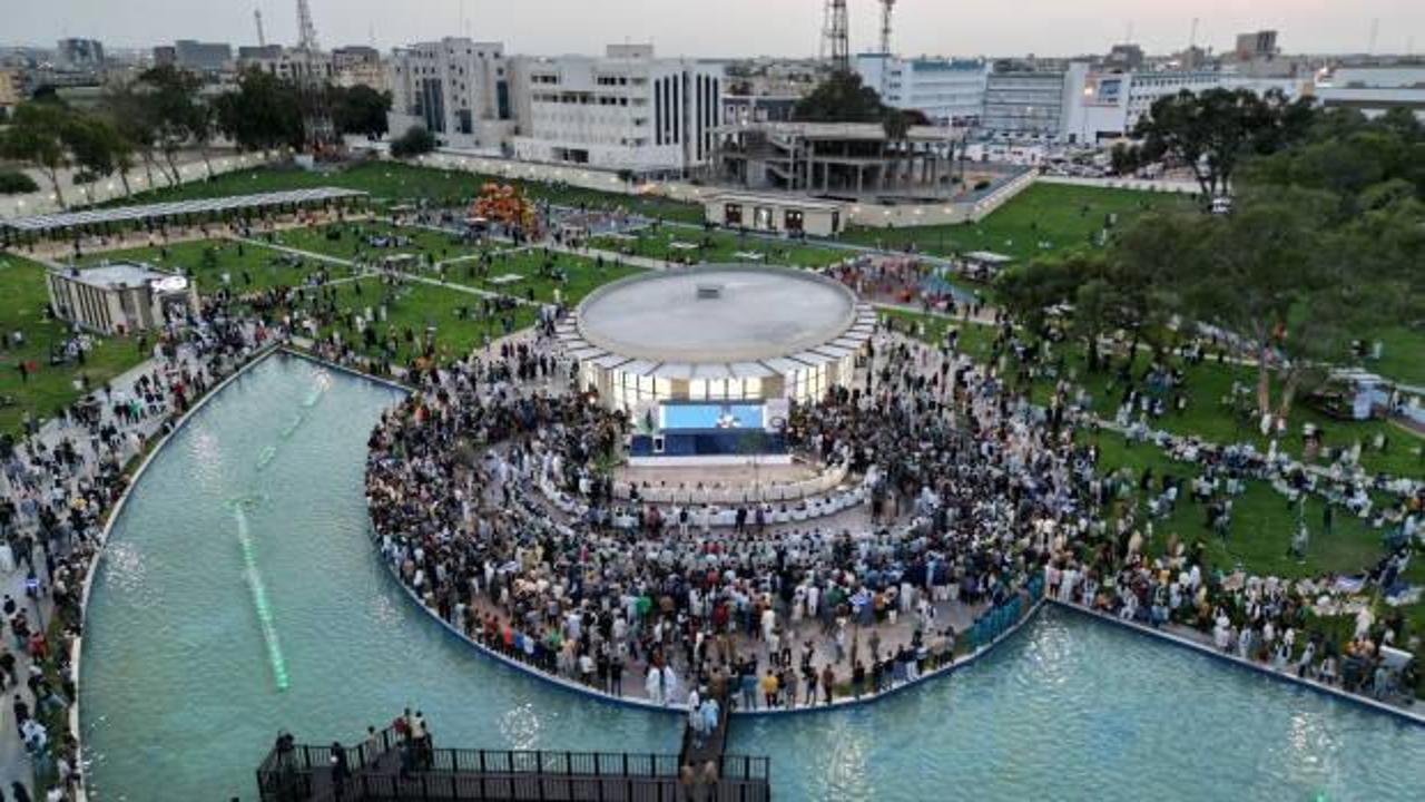 Libya&rsquo;nın Misrata kentinde T&uuml;rk şirketi tarafından yapılan şehir parkı a&ccedil;ıldı