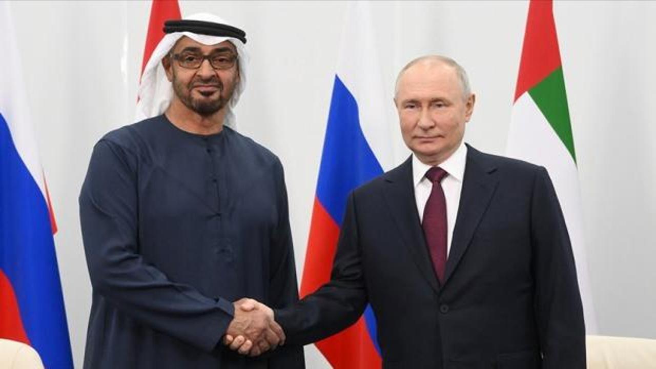 Putin, BAE Devlet Başkanı Al Nahyan ile Rusya'daki isyanı görüştü