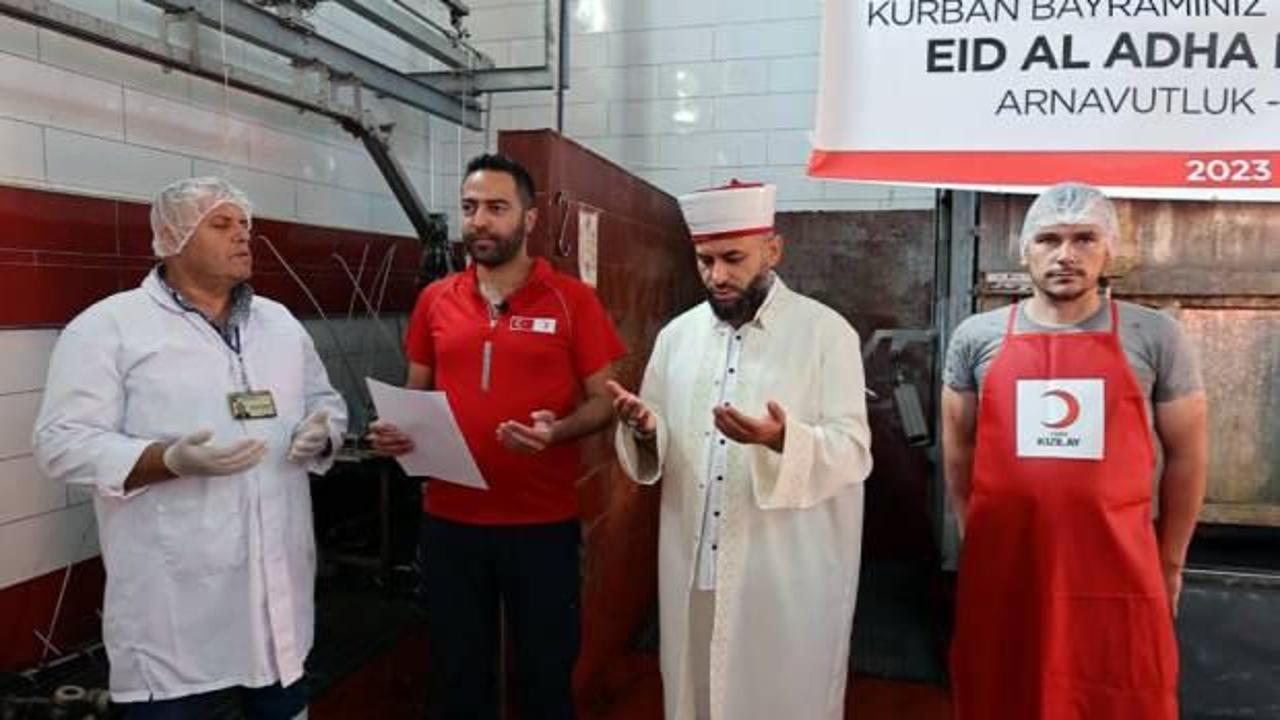 Türk Kızılay, Türkiye ve 21 ülkede kurban eti dağıtmaya başladı