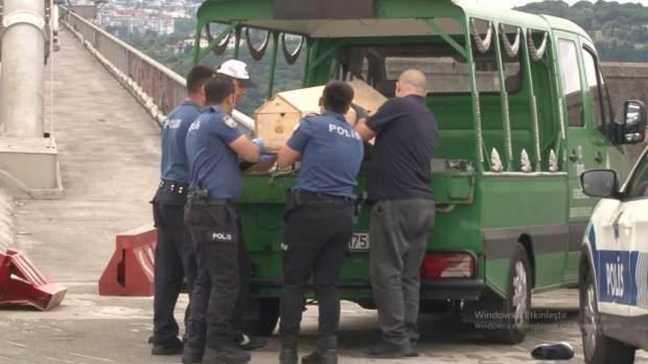  15 Temmuz Şehitler K&ouml;pr&uuml;s&uuml;'nde feci kaza: Motosikletli hayatını kaybetti