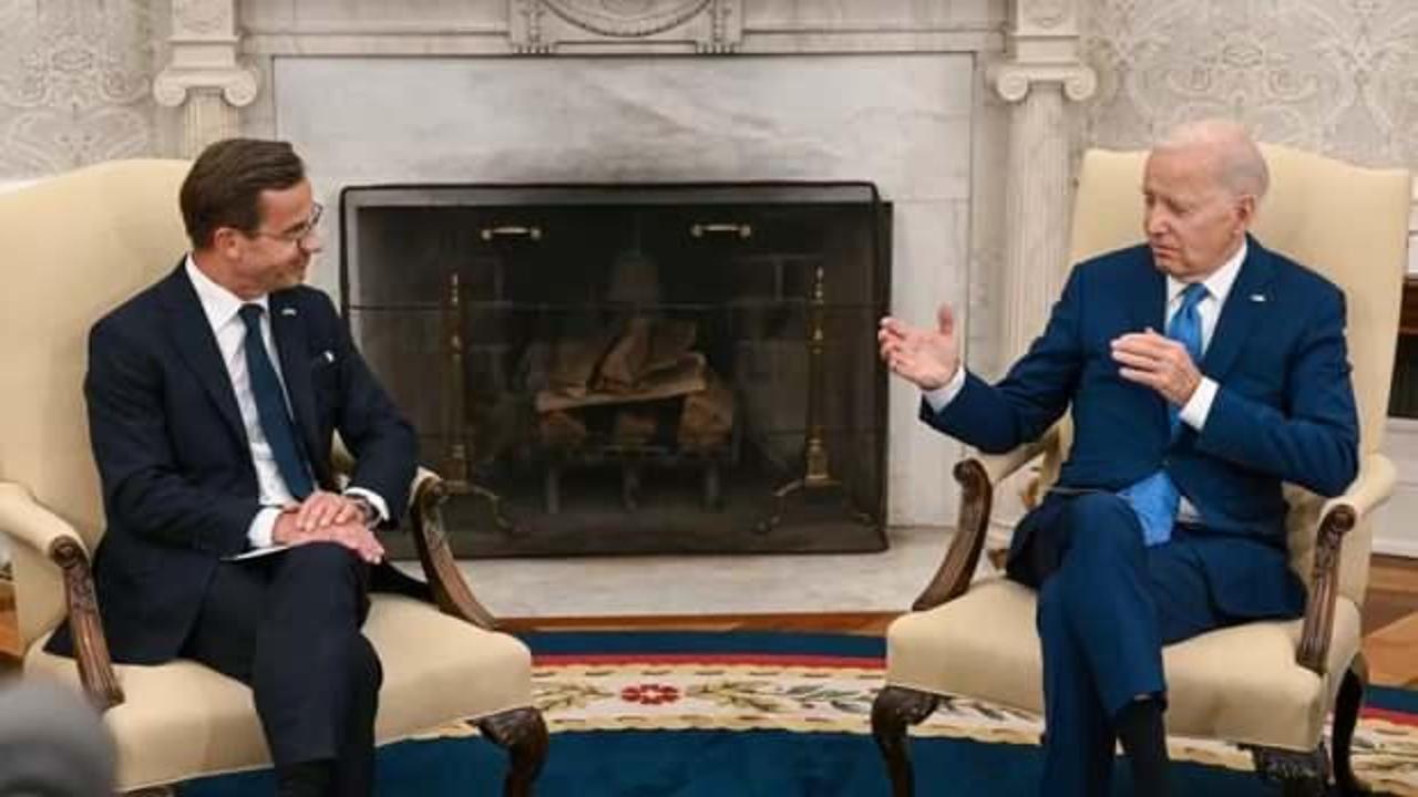 Beyaz Saray'da T&uuml;rkiye mesaisi: D&uuml;nya İsve&ccedil; başbakanının Biden ziyaretini b&ouml;yle g&ouml;rd&uuml;