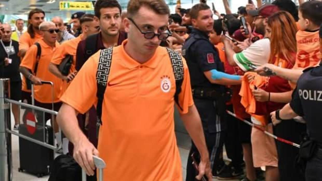 Galatasaray'a Avusturya'da coşkulu karşılama