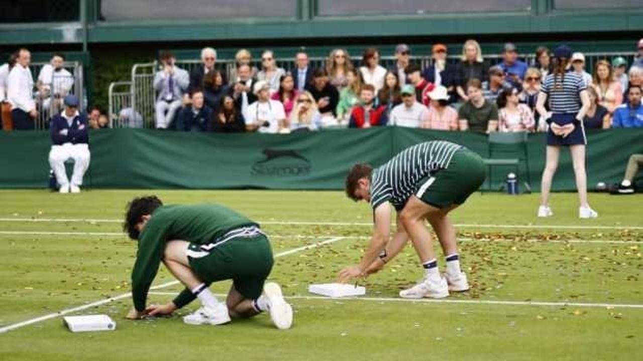 İklim aktivistleri Wimbledon’ı hedef aldı