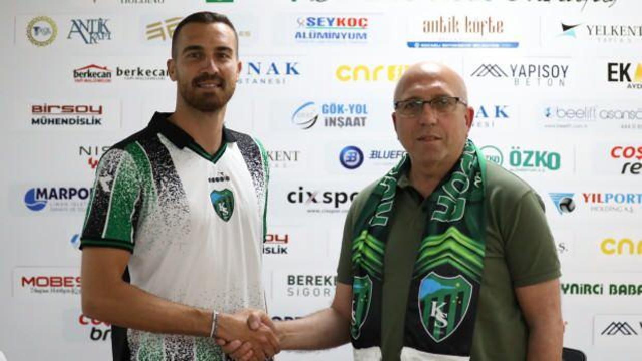  Kocaelispor, kaleci Harun Tekin ile 2 yıllık sözleşme imzaladı