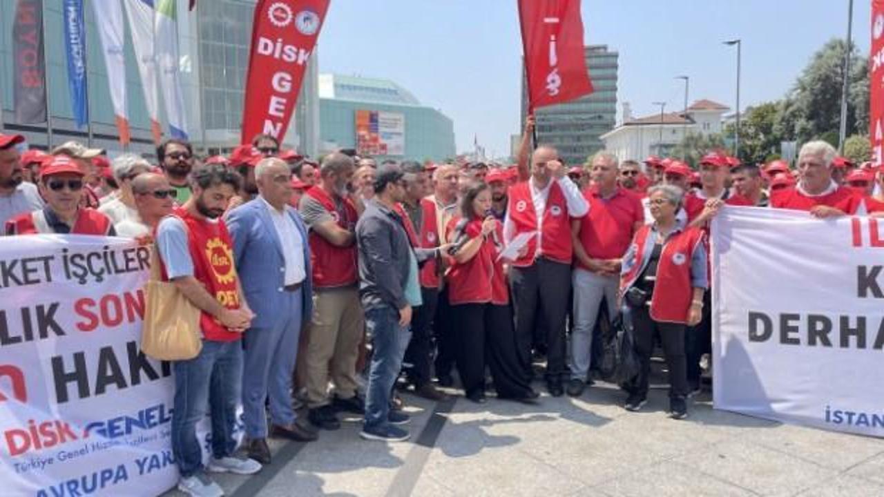 GENEL-İŞ üyeleri İstanbul belediyelerinde iş bıraktı!