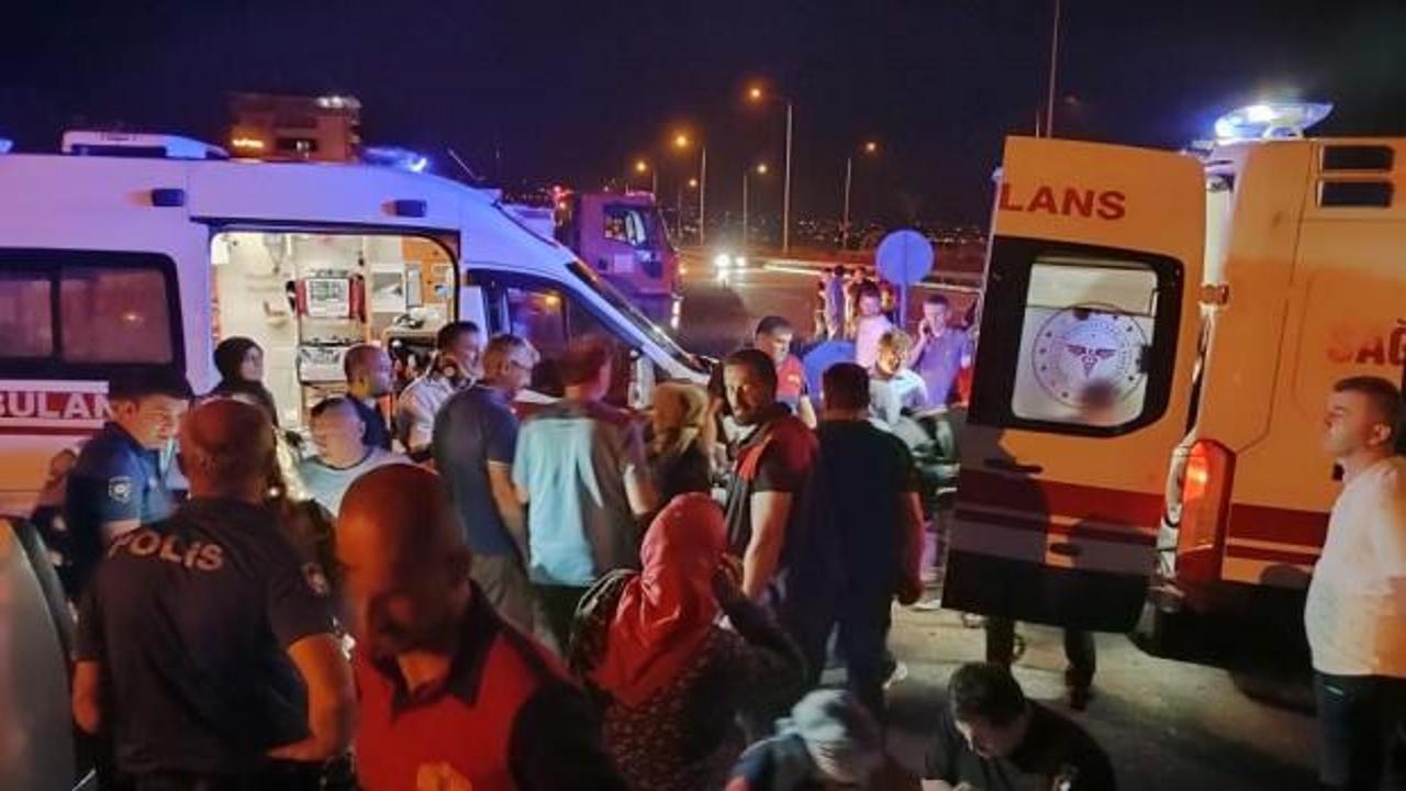 Giresun’da trafik kazası: 7 yaralı