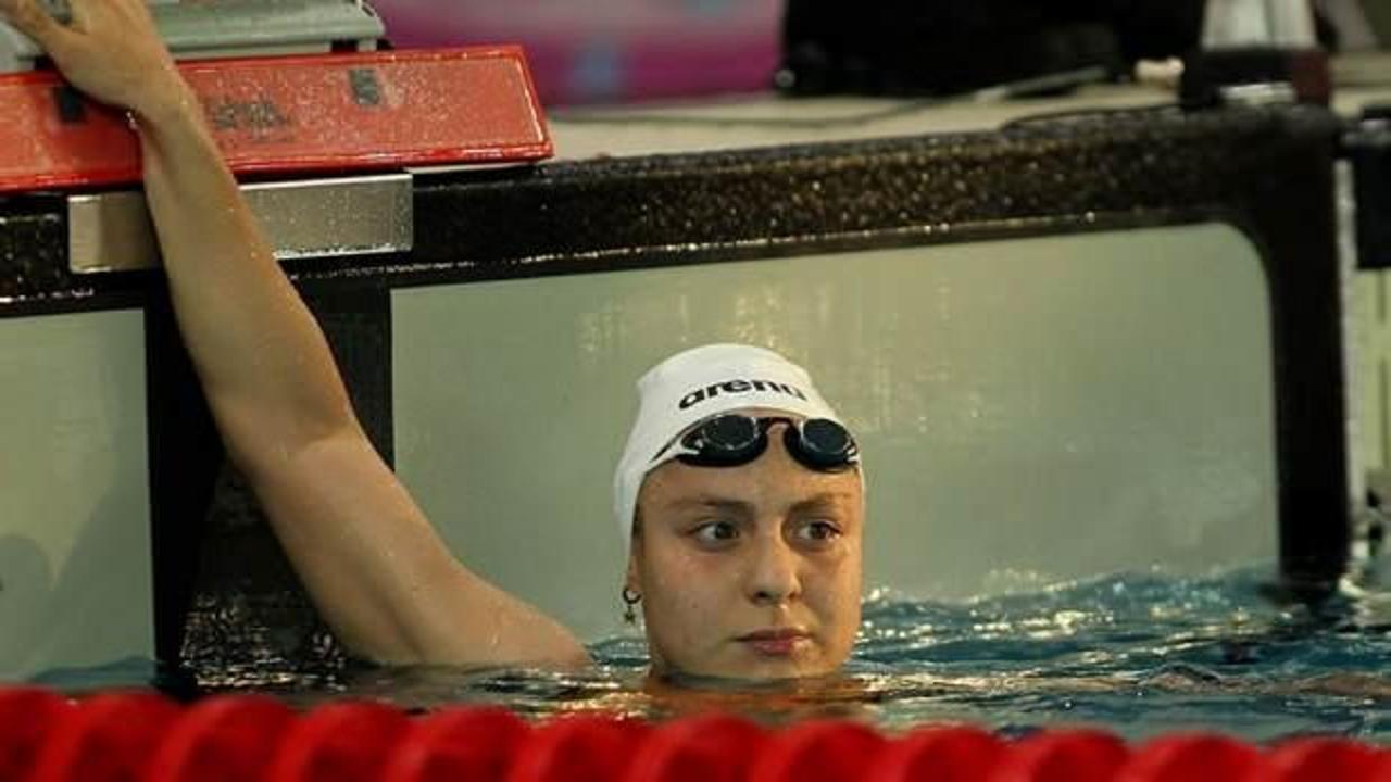 Milli yüzücü Merve Tuncel gümüş madalya kazandı