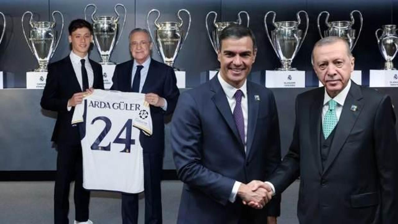 NATO Zirvesi&rsquo;nde Arda G&uuml;ler s&ouml;zleri: &Ccedil;ok b&uuml;y&uuml;k futbolcuymuş