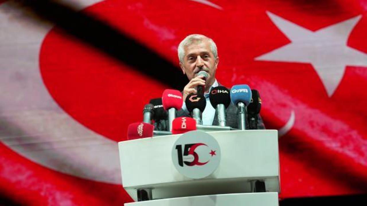 Başkan Tahmazoğlu: "Aziz milletimiz hainlerin hesaplarını bozdu"