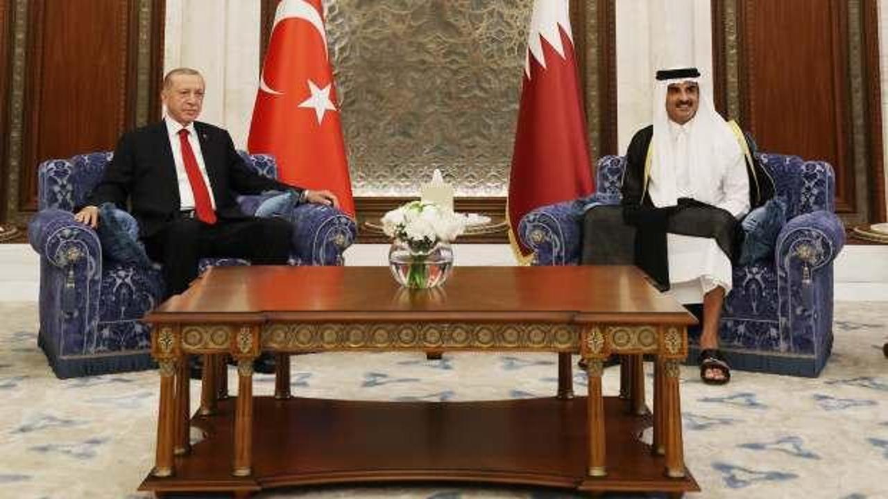 Katar Emiri Al Sani'den Erdoğan açıklaması