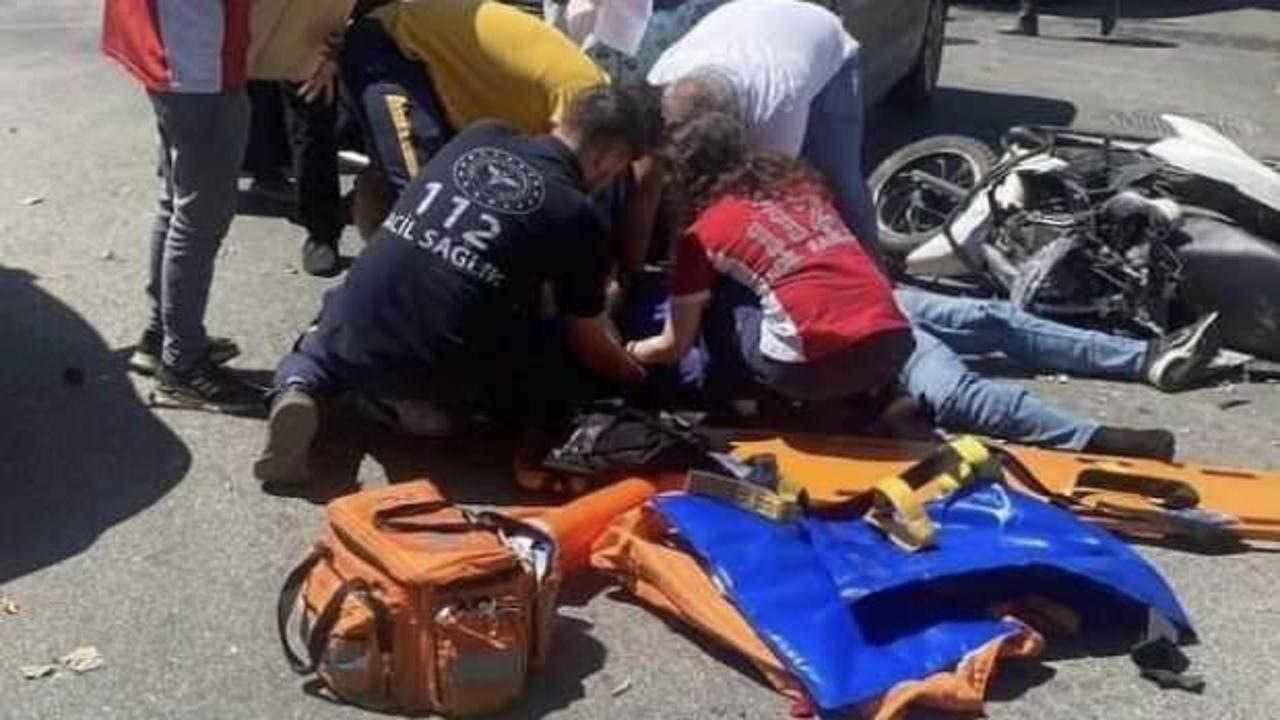 Minib&uuml;sle &ccedil;arpışan gen&ccedil; kuryenin acı &ouml;l&uuml;m&uuml;