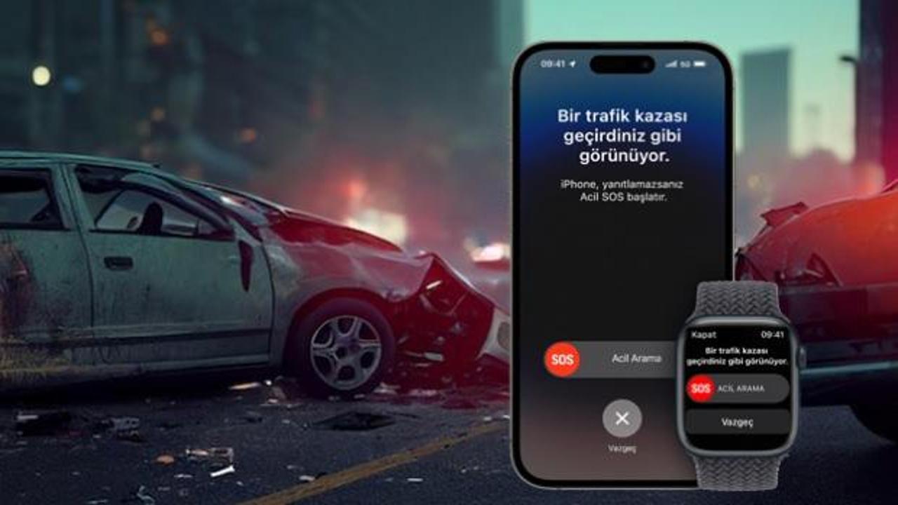 Arabasıyla 120 metre u&ccedil;urumdan d&uuml;şt&uuml;: iPhone 14 sayesinde kurtuldu!