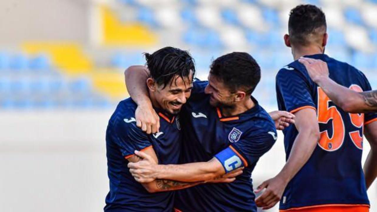 Başakşehir, hazırlık ma&ccedil;ında Al Markhiya&rsquo;yı 3-1&rsquo;le ge&ccedil;ti