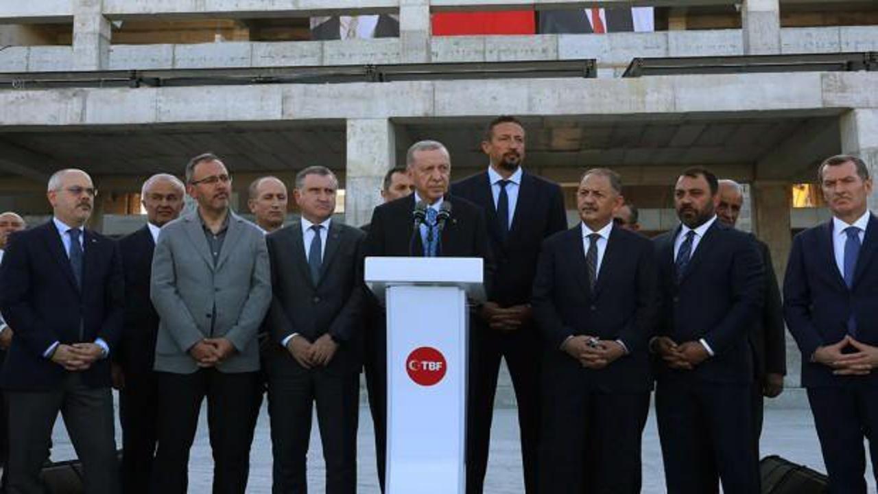 Cumhurbaşkanı Erdoğan açılışını yaptı! 2024'te ülkeye kazandırılacak!