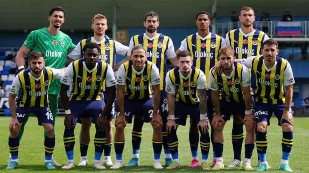 Fenerbah&ccedil;e ilk resmi ma&ccedil;ına &ccedil;ıkıyor!