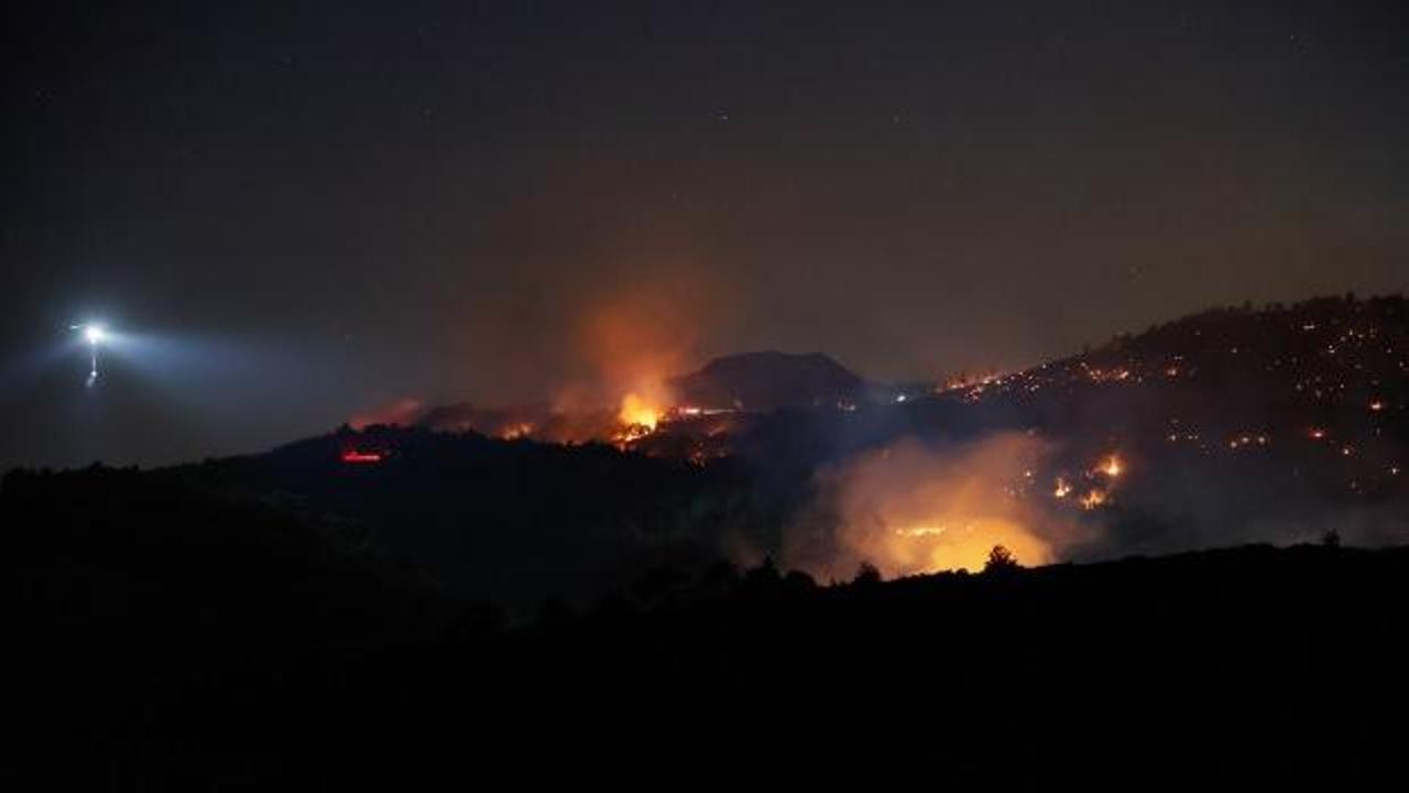 Manisa Saruhanlı'daki orman yangınına ilişkin 1 kişi tutuklandı