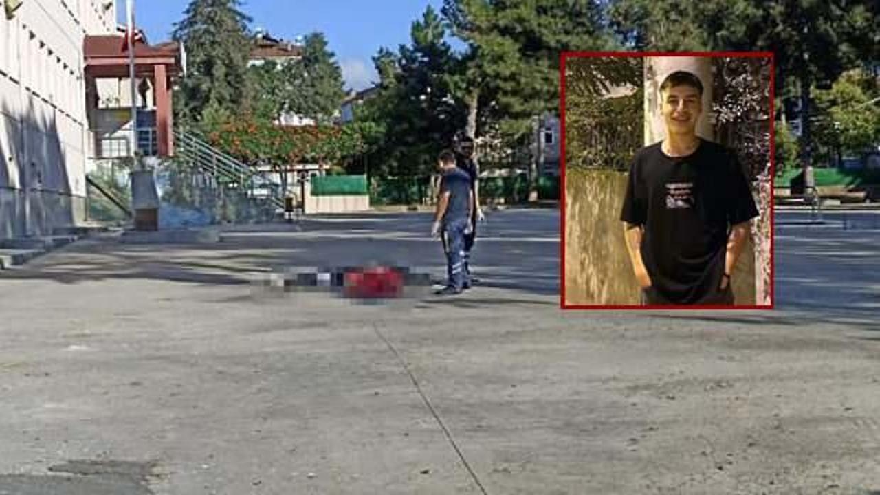 Esrarengiz olay! 15 yaşındaki &ccedil;ocuk okul bah&ccedil;esinde bulundu