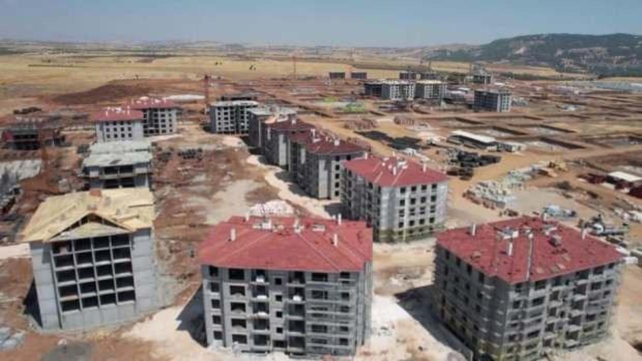Adıyaman'da deprem konutlarında sona yaklaşıldı