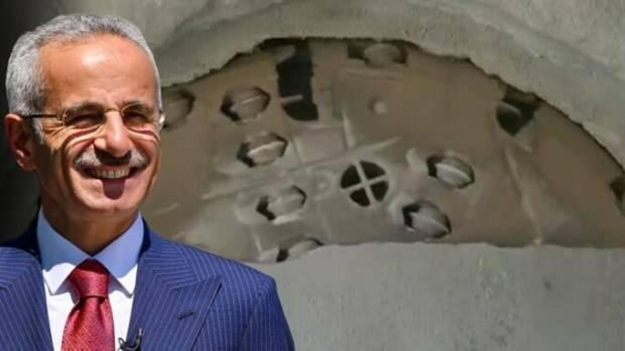 T&uuml;rkiye'nin en uzun demiryolu t&uuml;nelinde ışık g&ouml;r&uuml;nd&uuml;