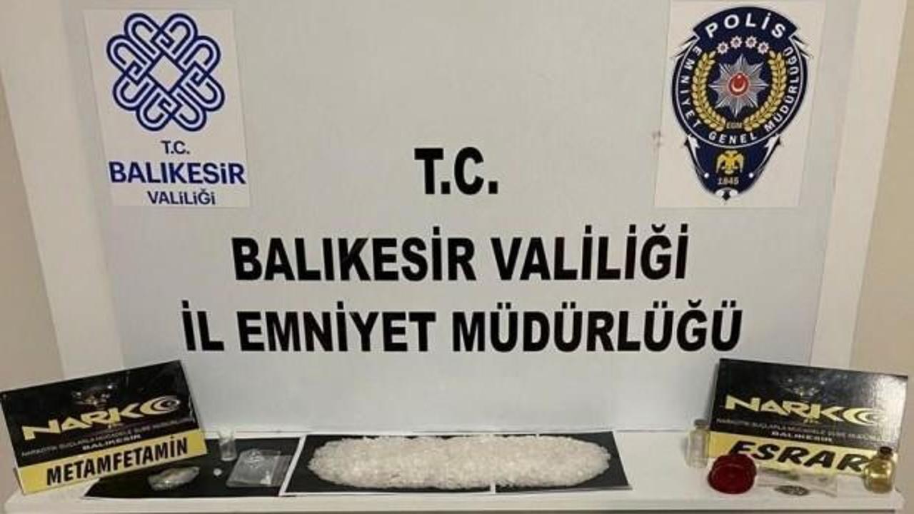 Balıkesir'de uyuşturucu operasyonu: 87 gözaltı