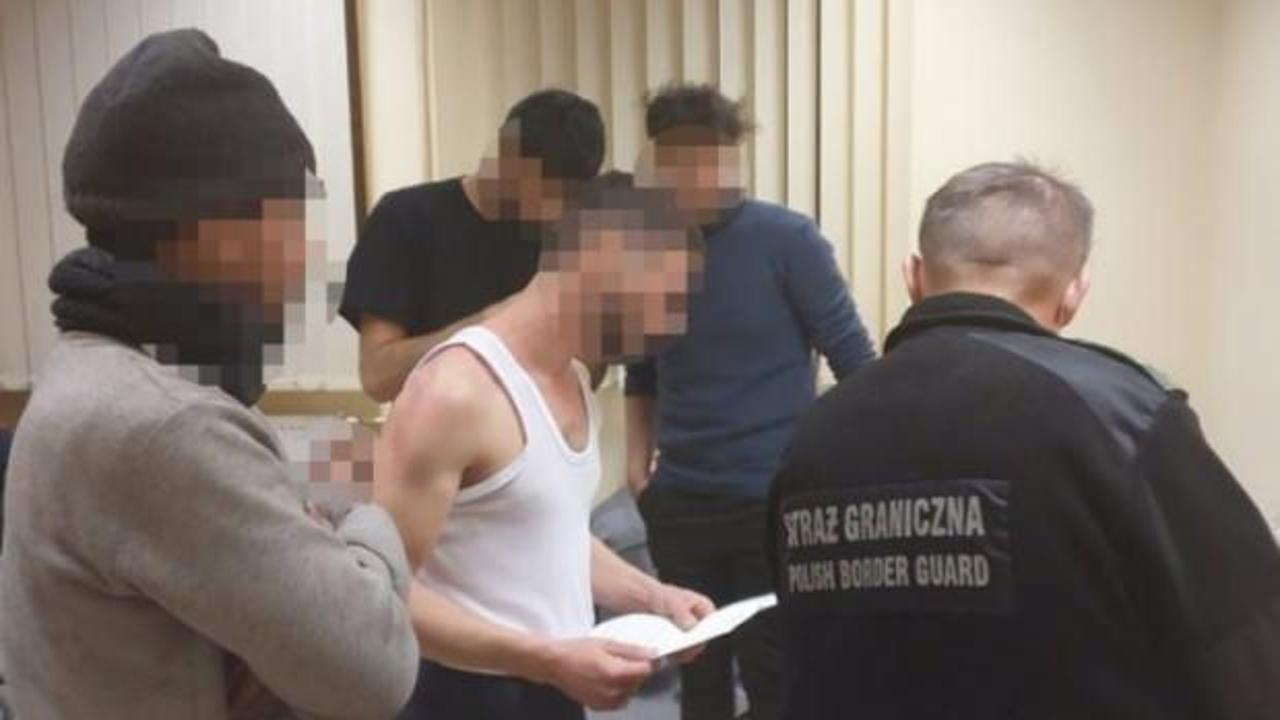 28 Türk, Polonya'ya kaçak girerken yakalandı