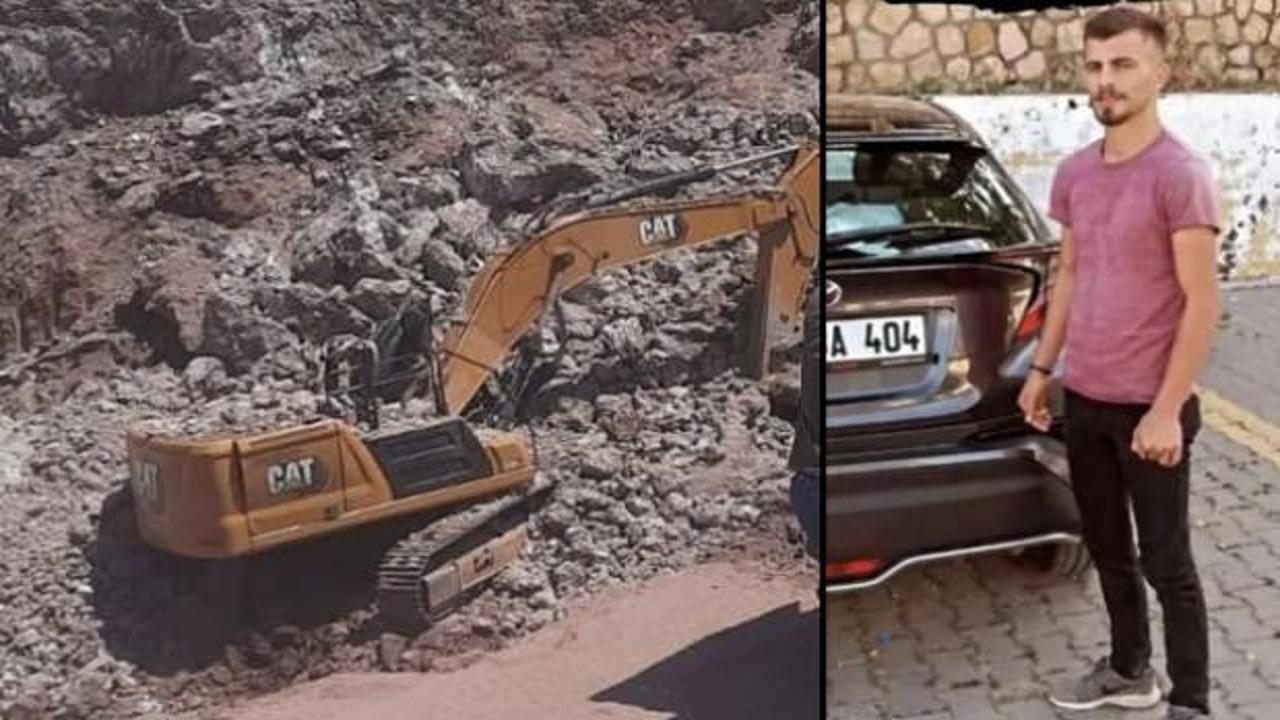 &Uuml;zerine kayalar d&uuml;şen operat&ouml;r&uuml;n feci &ouml;l&uuml;m&uuml;