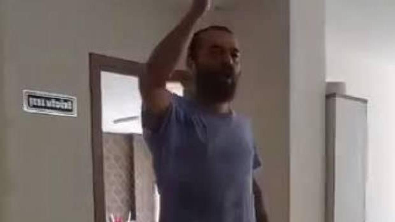 Alanya'da "su yok" diye isyan etmişti, evinin &ouml;n&uuml;nde darp edildi