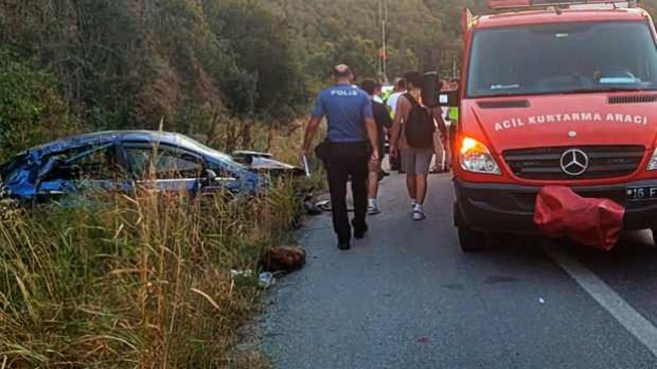 Bursa'da feci kaza: 2 genç canından oldu, 2 yaralı