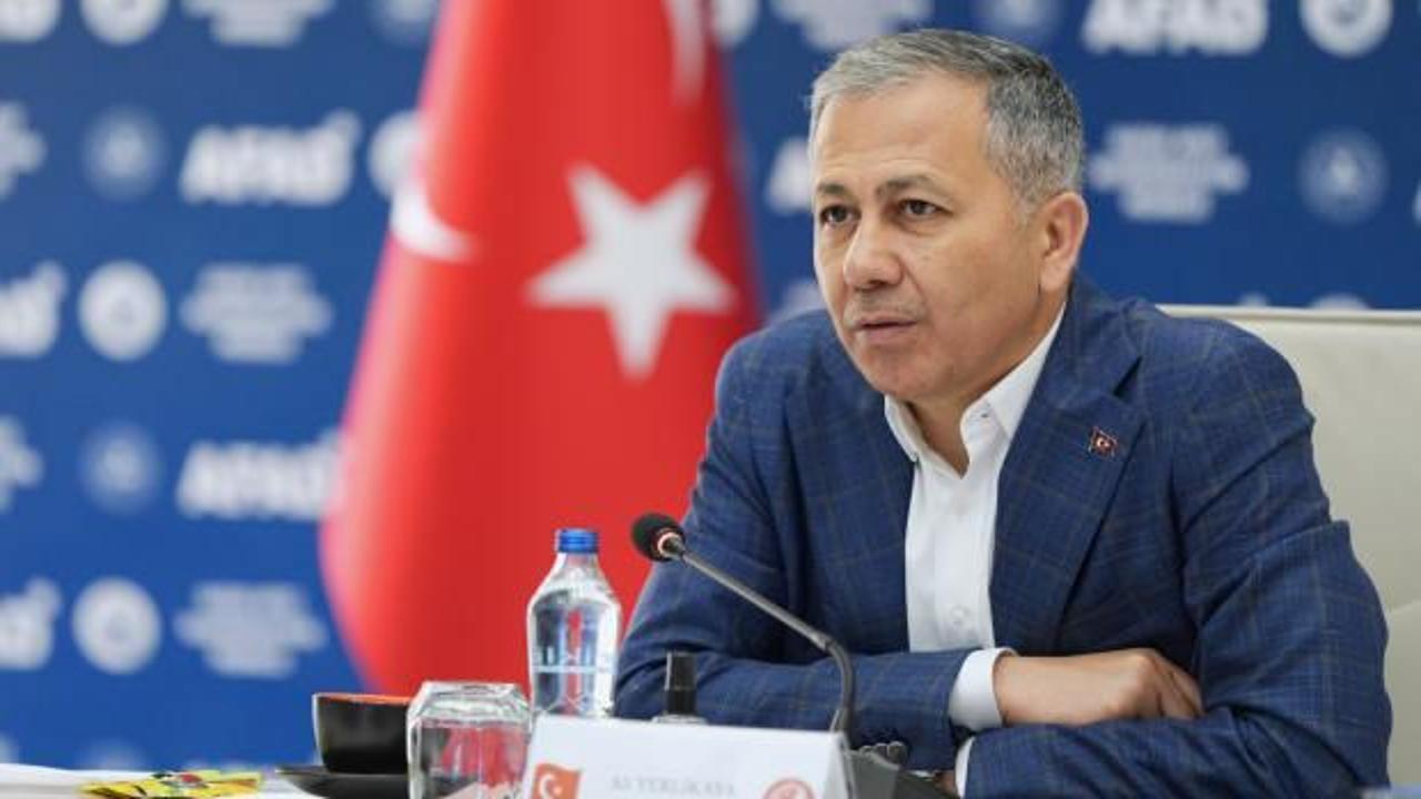 Hatay'da konuşan Bakan Yerlikaya'dan Reyhanlı'ya su m&uuml;jdesi