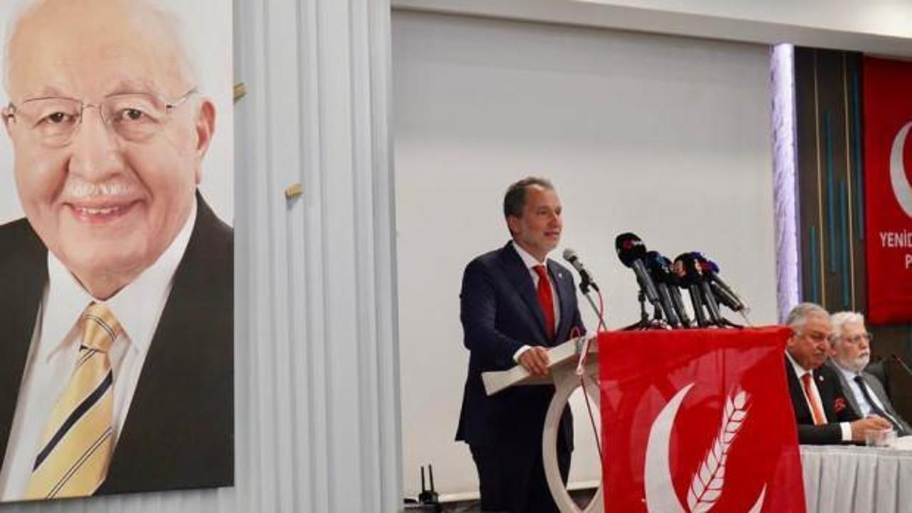 Fatih Erbakan&rsquo;dan kritik &ccedil;ağrı: Artık samimiyetinizi g&ouml;sterme vaktidir!