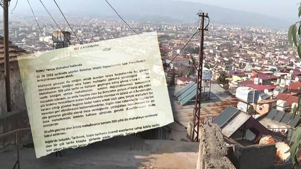 Tarihi mahallede isim rahatsızlığı... 'İnönü'yü değil asırlık ismi istiyorlar