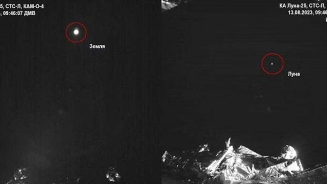 Roscosmos duyurdu! Luna-25 Ay'ın yüzeyine çarptı!