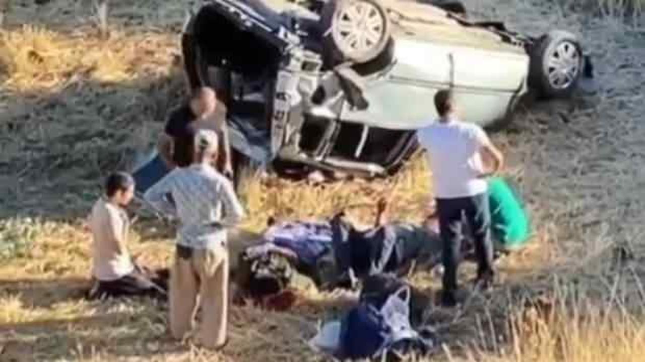 Adıyaman'da feci kaza: 1 &ouml;l&uuml;, 4 yaralı
