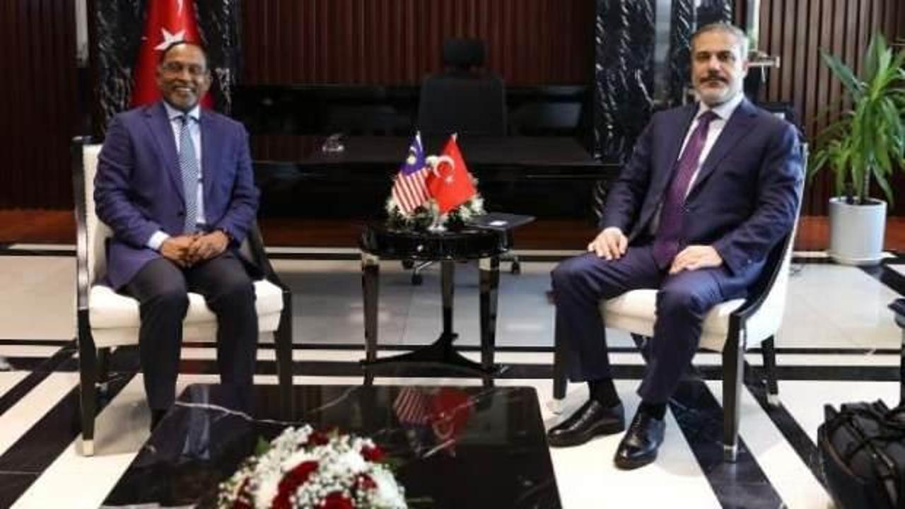Bakan Fidan, Malezya Dışişleri Bakanı Kadir ile görüştü