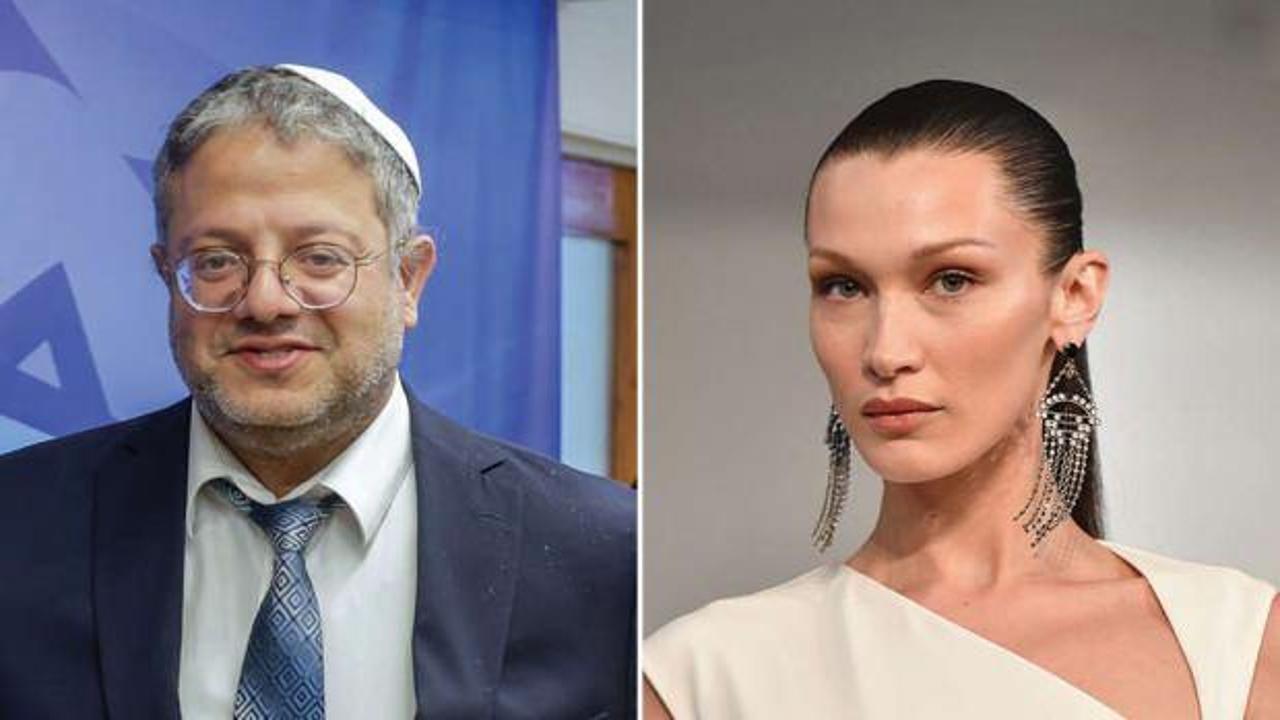 Bella Hadid'den İsrailli Bakan'a tepki! Ben-Gvir'den cevap