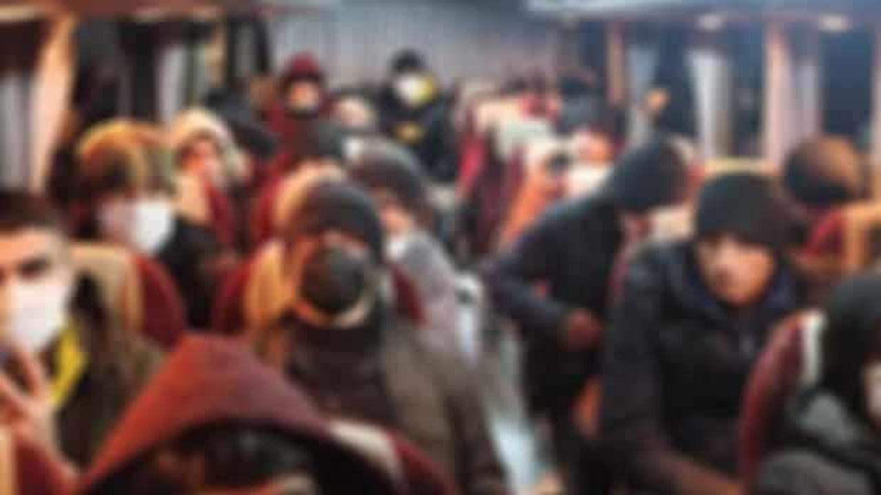 Edirne'de 82 düzensiz göçmen yakalandı