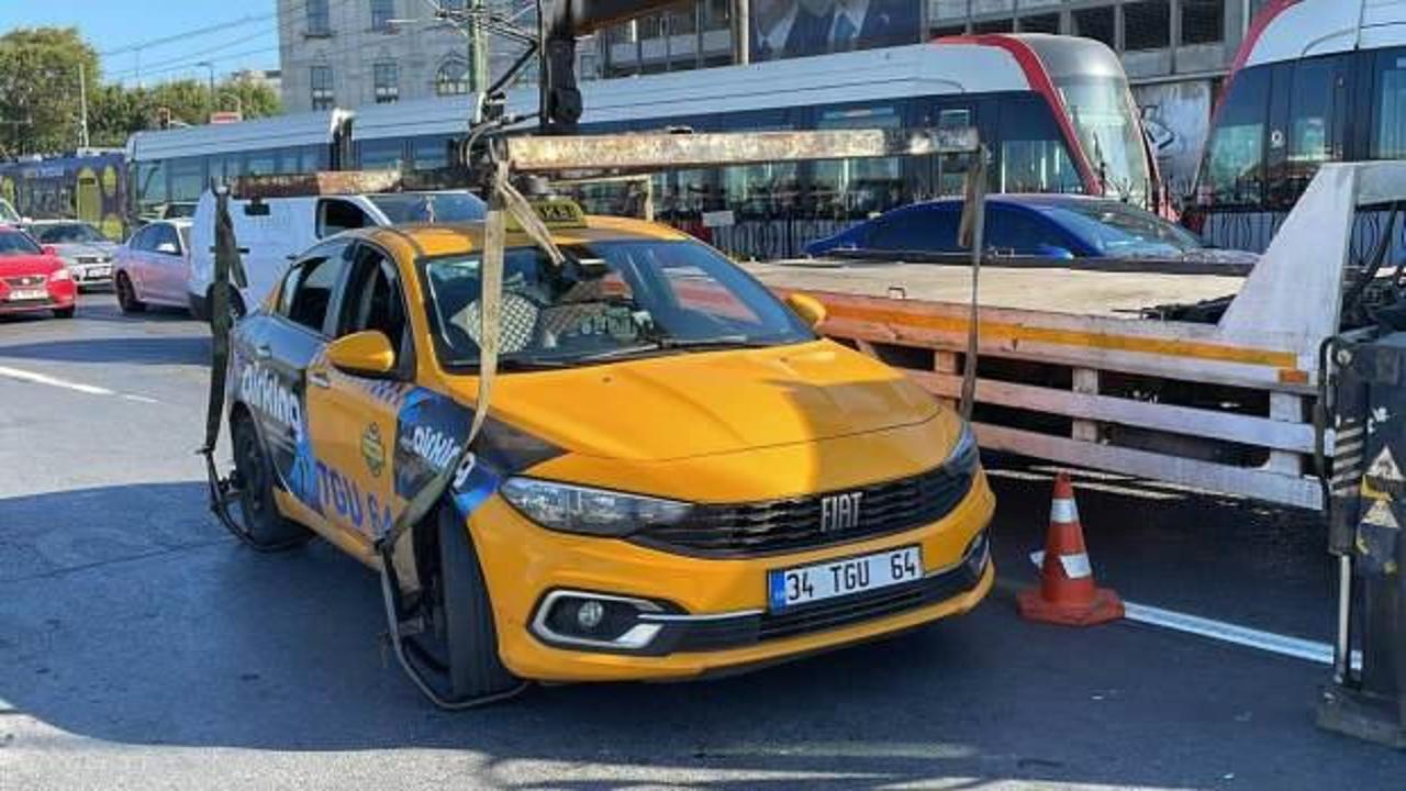 İstanbul'daki taksicilere denetimler sürüyor! Yolcu seçen yandı