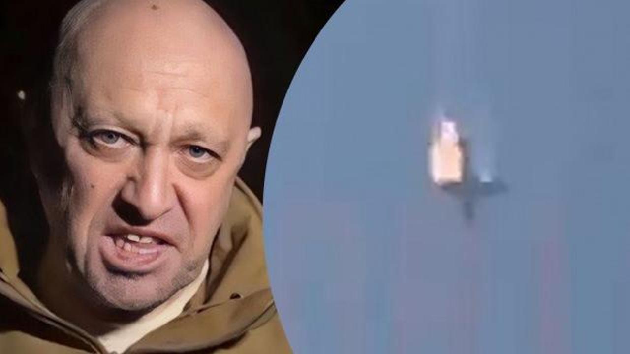 Prigozhin'in u&ccedil;ağı bombalı şarap sandığı ile d&uuml;ş&uuml;r&uuml;ld&uuml;
