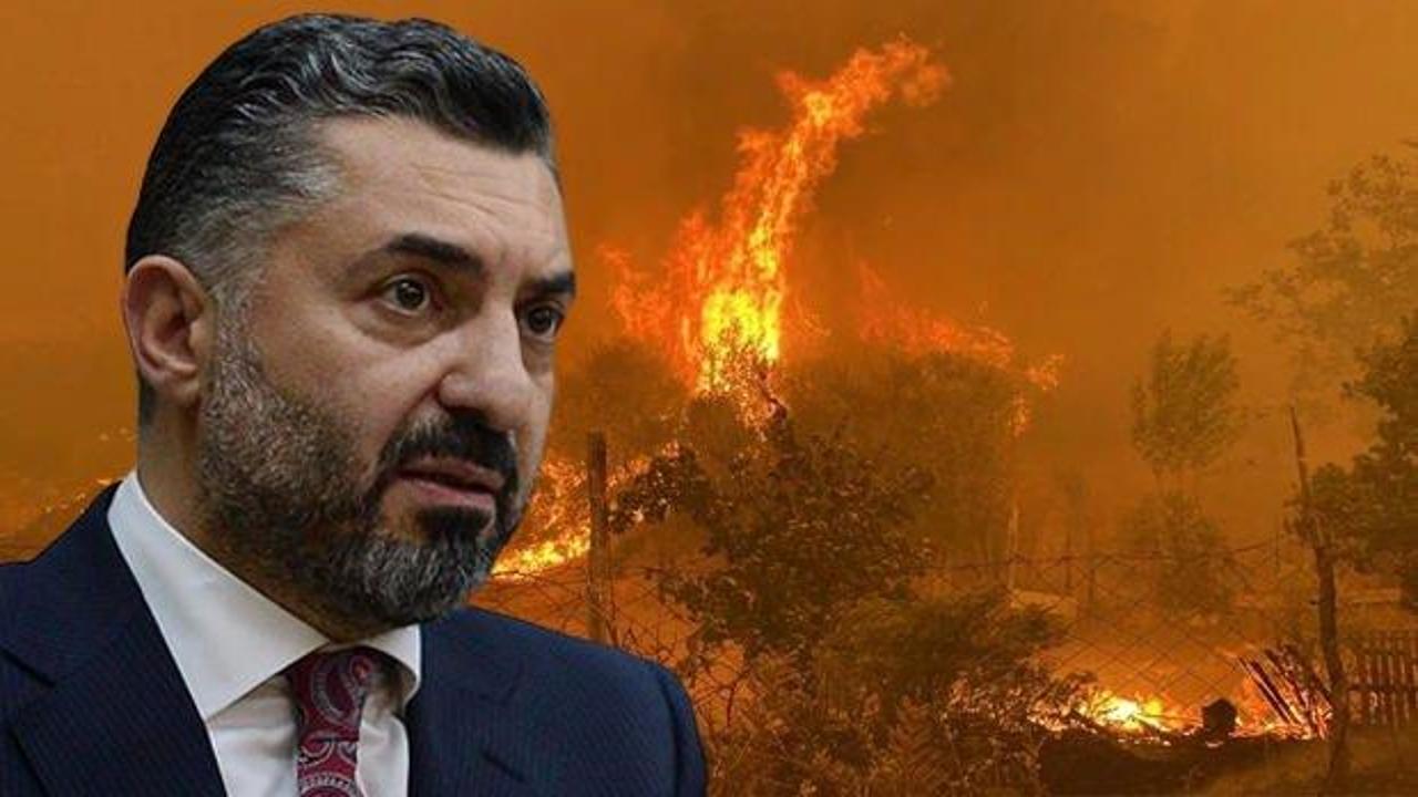 RTÜK Başkanı Şahin'den vatandaşlara 'kaynağı meçhul' yangın haberleriyle ilgili uyarı