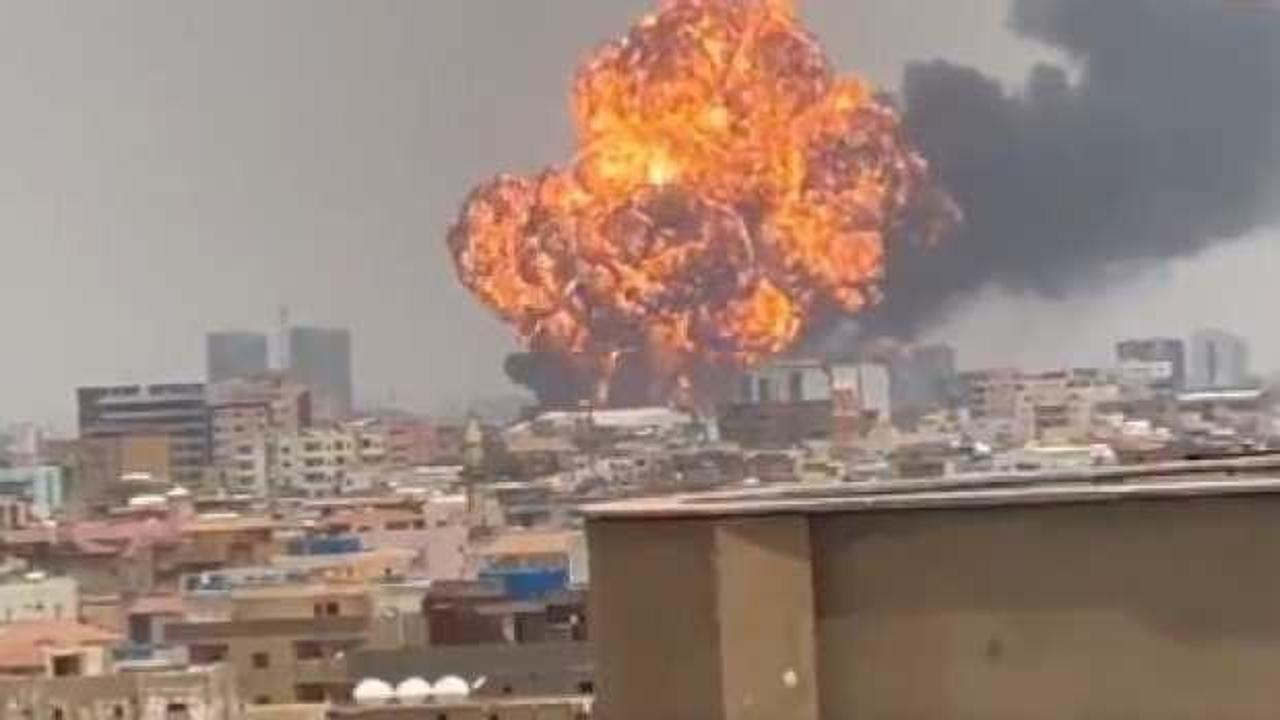 Sudan'ın başkenti Hartum'da şiddetli patlama!